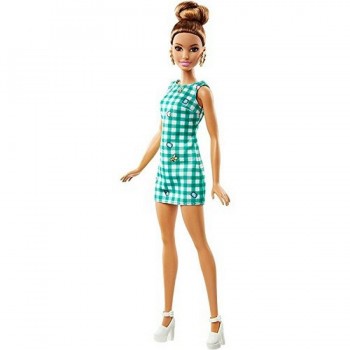 BARBIE FASHIONISTA VESTIDO VERDE N-50 MATTEL