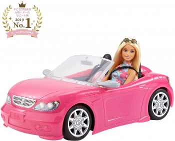 BARBIE CON VEHICULO MATTEL REF-FPR57