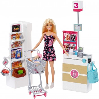 BARBIE VAMOS AL SUPERMERCADO MATTEL REF-446FRP01