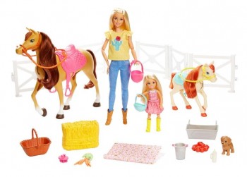 BARBIE Y SUS CABALLOS MATTEL 446FXH15