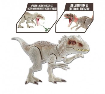 INDOMINUS REX DINO DESTRUCTOR JURASSIC WORLD MATTEL 446GCT95