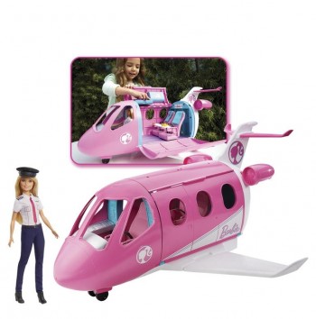 BARBIE AVION CON PILOTO MATTEL 446GJB33