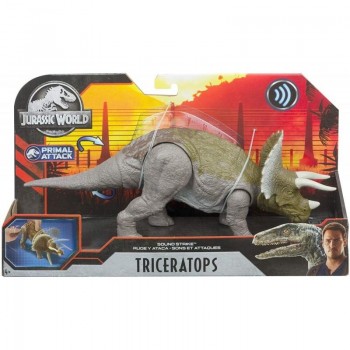 JURASSIC WORLD DINOSAURIO CONTROL TRICERATOPS MATTEL 446GJN65