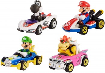 PACK 4 VEHICULOS MARIO KART MATTEL 446GLN53