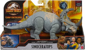 JURASSIC WORLD DINOSAURIO CONTROL SINOCERATOPS MATTEL 446GMC98