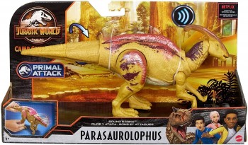 JURASSIC WORLD DINOSAURIO CONTROL PARASAUROLOPHUS MATTEL 446GMC96