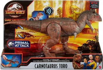 JURASSIC WORLD CARNOTAURUS TORO MATTEL 446GNL07