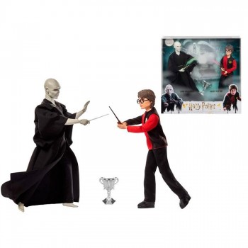 PACK DE 2 HARRY POTTER VOLDEMORT/HARRY POTTER GNR38 MATTEL