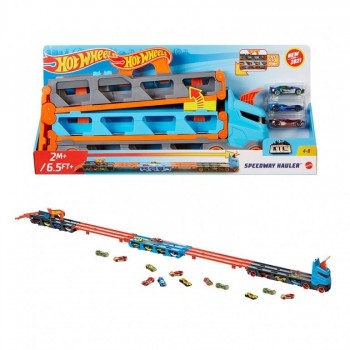 HOT WHEELS CAMION TRANSPORTE CONVERTIBLE 446GVG37