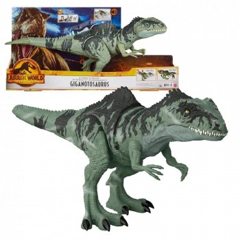 JURASSIC WORLD GIGANOTOSAURUS ATAQUE SUPREMO MATTEL 446GYC94