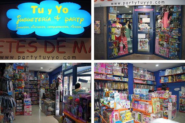 congelador Sabroso periodista Tiendas de disfraces y juguetes en Madrid